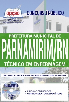 Concurso Prefeitura de Parnamirim 2019-TÉCNICO EM ENFERMAGEM-EDUCADOR SOCIAL-AGENTE COMUNITÁRIO DE SAÚDE